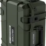 GUTEK CUSTODIA RIGIDA TORTOISE T300 20 INCH CARRYON PROTECTOR CASE OLIVE DRAB GREEN