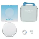 NANLITE MIRO 60C LED FULLCOLOR ROUND PANEL LIGHT MINT BLUE