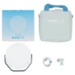 NANLITE MIRO 60C LED FULLCOLOR ROUND PANEL LIGHT MIDNIGHT BLUE