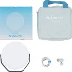 NANLITE MIRO 60C LED FULLCOLOR ROUND PANEL LIGHT MIDNIGHT BLUE