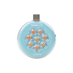 NANLITE COOKIE LED MINI LIGHT CYAN BLUE