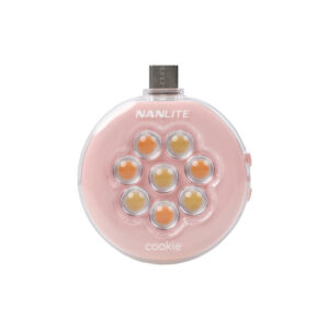 NANLITE COOKIE LED MINI LIGHT CORAL PINK