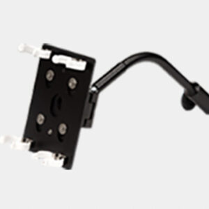 NANLITE PIASTRA HOLDER HDT122BHG PER 2 TUBI CON TESTA A SFERA