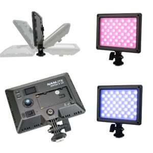NANLITE MIXPAD II 11C LUCE LED RGB ON CAMERA BLUETHOOT