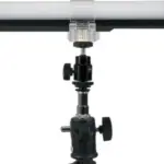 NANLITE MINI CLAMP IN POLICARBONATO CON TESTA A SFERA PER PAVOTUBE 6C II