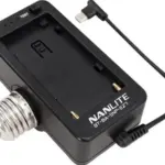 NANLITE ADATTATORE BATTERIA NPF PER PAVOBULB E27