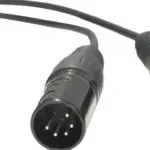 NANLITE CAVO DMX ADAPTER CABLE WITH 3.5MM CONNECTOR FOR FORZA SERIES