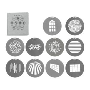 Set di gobo per Proiettore NL SET1 10pz