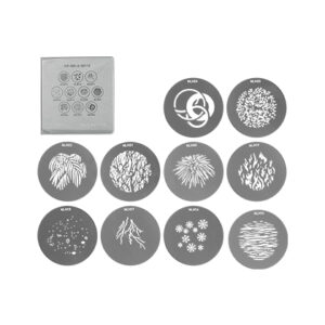 Set di gobo per Proiettore NL SET2 10pz