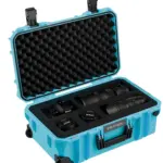 TORTOISE T300 20 INCH CARRYON PROTECTOR CASE AZURE BLUE