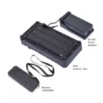 BE6R SET PORTA FONDALE ELETTRICO CON CONTROLLO RADIO PER 6 ROTOLI