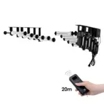 BE6R SET PORTA FONDALE ELETTRICO CON CONTROLLO RADIO PER 6 ROTOLI