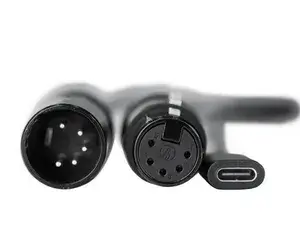 Cavo USBC con 3 Attacchi DMX per Pavotube II 6XR/Pavotube T87X/Pavobulb 10C