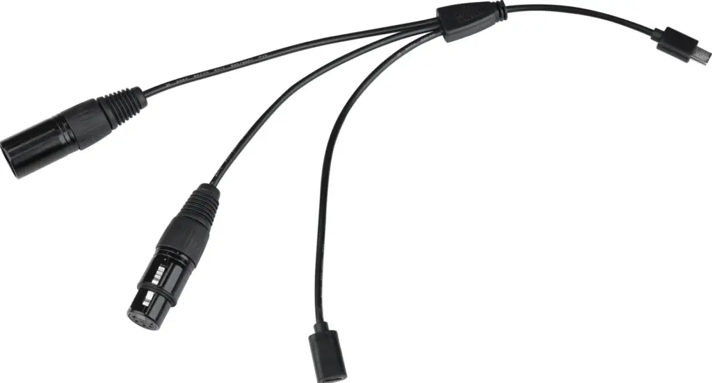 CBDMXUSBC1/3 cavo splitter o combinatori Splitter per cavo Nero