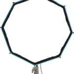 Softbox ottagonale a chiusura rapida 60cm con griglia Attacco FM