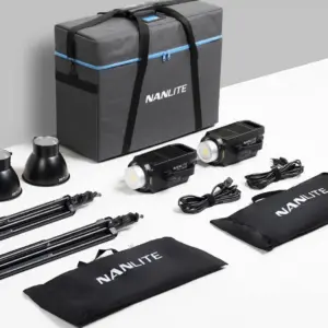 FS150B Bicolor Kit 2 Luci Softbox Stativi e Borsa