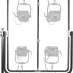 Frame per 4 luci EVOKE con perno Junior