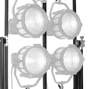 Frame per 4 luci EVOKE con perno Junior