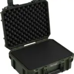 Tortoise T230 Valigia Rigida con spugna e ruote Verde Oliva