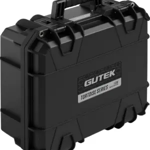 Tortoise T230 Valigia Rigida con scomparto in spugna e ruote Nero