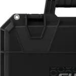 Tortoise T230 Valigia Rigida con scomparto in spugna e ruote Nero