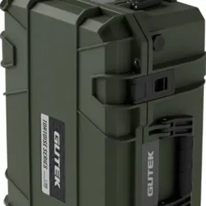 Tortoise T300 Valigia Rigida con spugna e ruote Verde Oliva