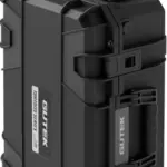 Tortoise T300 Valigia Rigida con scomparto in spugna e ruote Nero