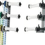 BE3 SUPPORTO FONDALI MANUALE A 3 INNESTI DA MURO O SOFFITTO