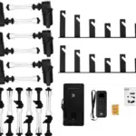 BE6R SET PORTA FONDALE ELETTRICO CON CONTROLLO RADIO PER 6 ROTOLI