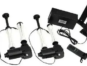 BE3R SET PORTA FONDALE ELETTRICO CON CONTROLLO RADIO PER 3 ROTOLI