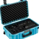 TORTOISE T300 20 INCH CARRYON PROTECTOR CASE AZURE BLUE