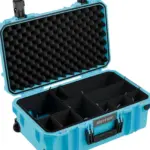 TORTOISE T300 20 INCH CARRYON PROTECTOR CASE AZURE BLUE