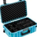 TORTOISE T300 20 INCH CARRYON PROTECTOR CASE AZURE BLUE