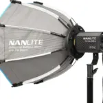 Softbox ottagonale a chiusura rapida 40cm con griglia Attacco FM