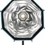 Softbox ottagonale a chiusura rapida 40cm con griglia Attacco FM