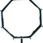 Softbox ottagonale a chiusura rapida 40cm con griglia Attacco FM