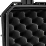 Tortoise T230 Valigia Rigida con scomparto in spugna e ruote Nero