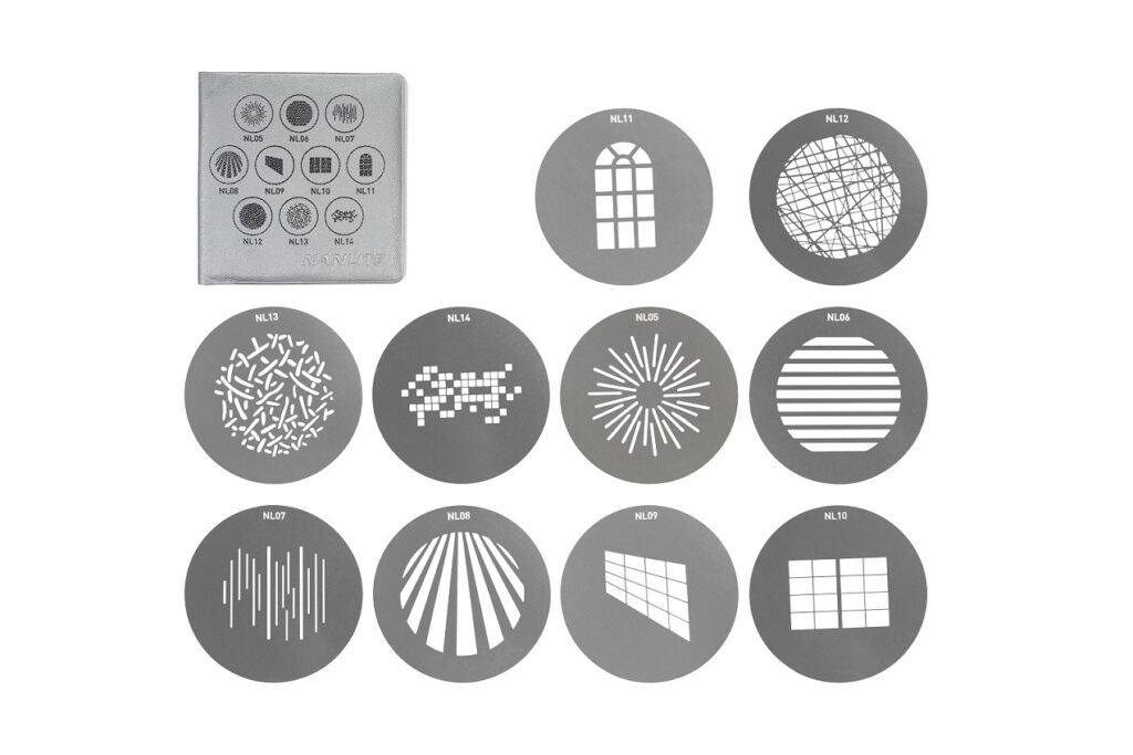 NANLITE SET GOBO 1 PER PROIETTORE PJFZ60