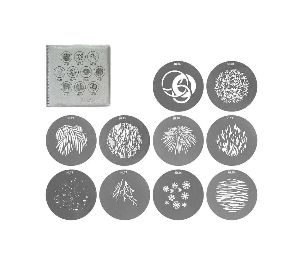 NANLITE SET GOBO 2 PER PROIETTORE PJFZ60