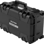 Tortoise T300 Valigia Rigida con scomparto in spugna e ruote Nero