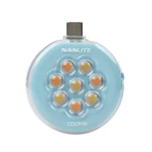 Cookie Mini Light Ciano Blu