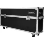 CCTK280B/4502FT Flight Case Valigia per Dual TK280B/TK450