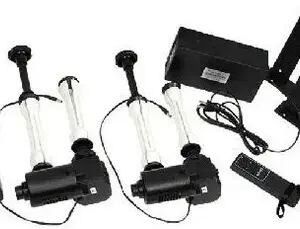 BE3R Set portafondali elettronico con controllo radio per 3 rotoli